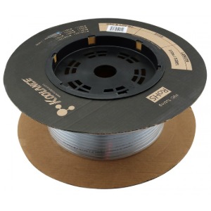 Tubing Roll, PVC Clear, Dia: 06mm x 10mm (1/4in x 3/8in) - [Length 100m / 328ft] [HOS-06CL-100M]