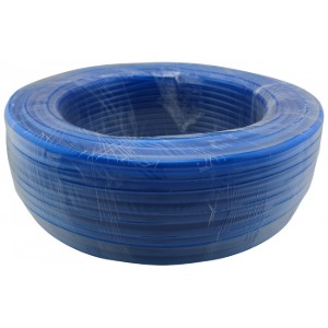 Tubing Roll, PVC Blue, Dia: 10mm x 13mm (3/8in x 1/2in) - [Length 100m / 328ft] [HOS-10BU-100M]
