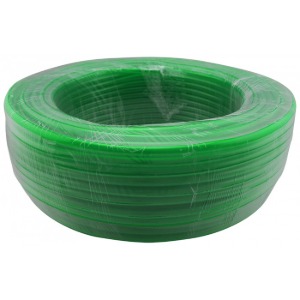 Tubing Roll, PVC Green, Dia: 13mm x 16mm (1/2in x 5/8in) - [Length 100m / 328ft] [HOS-13GN-100M]