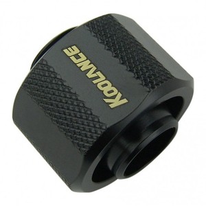 Compression Fitting for 13mm x 19mm (1/2in x 3/4in) *Black*, G 1/4 BSPP [FIT-V13X19-BK]